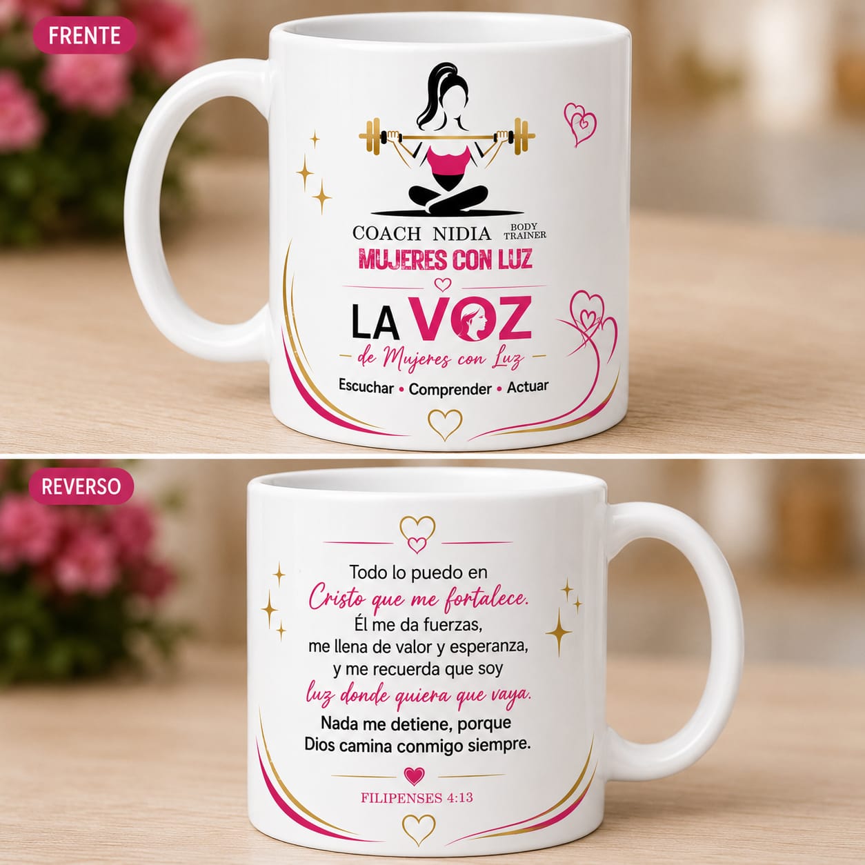 Tazas con propósito | Colección Mujeres con Luz, vista 2